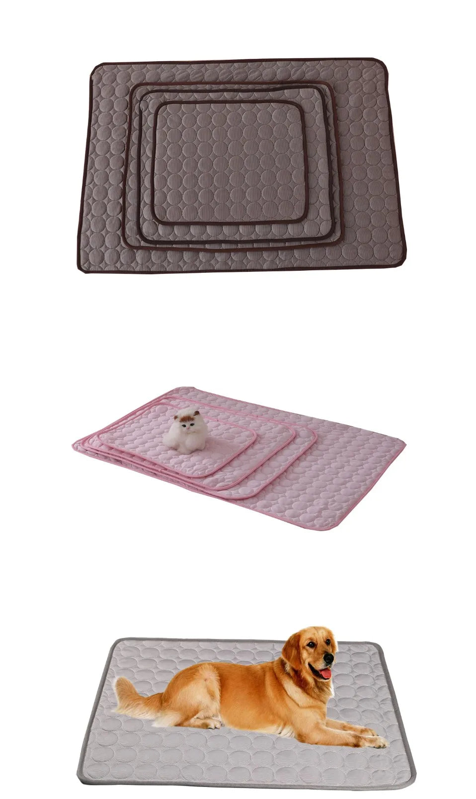 Dog Cooling Mat Summer Pet Cold Bed Extra Large For Small Big Dogs Pet Accessories Cat Durable Blanket Sofa Cat Ice Pad Blanket