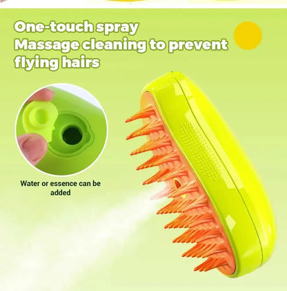 Cat Dog Shedding 3 in 1 Electric Sprays Massage