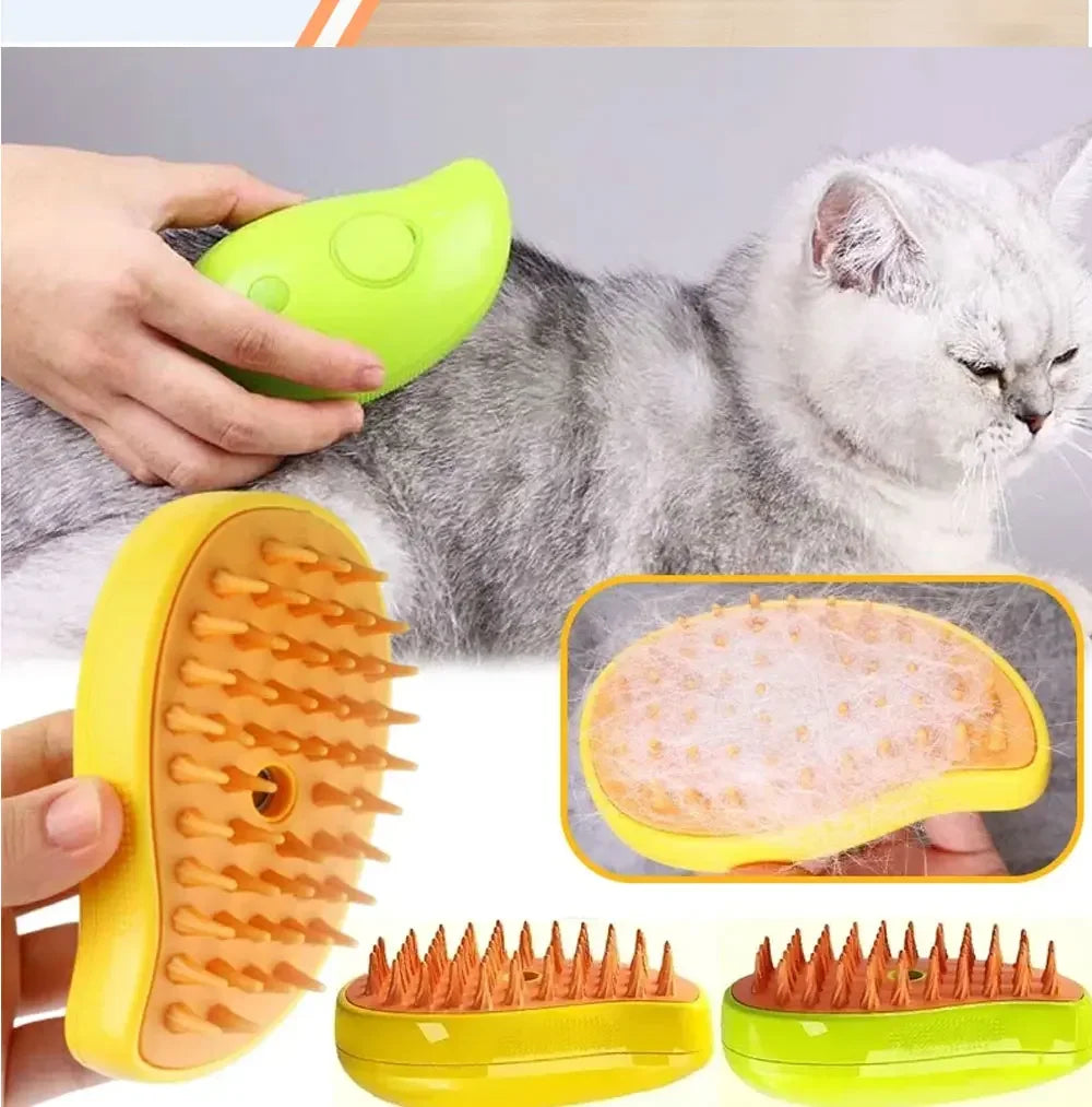 Cat Dog Shedding 3 in 1 Electric Sprays Massage